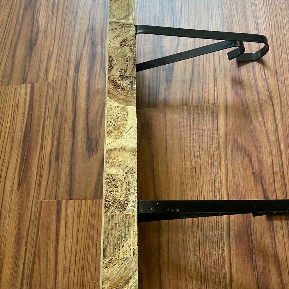 Rustic Brown Wall Shelf